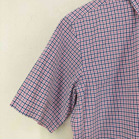 ラルフローレン RALPH LAUREN CLASSIC FIT ポニー刺繍 半袖 チェックBDシャツ メンズ JPN:S