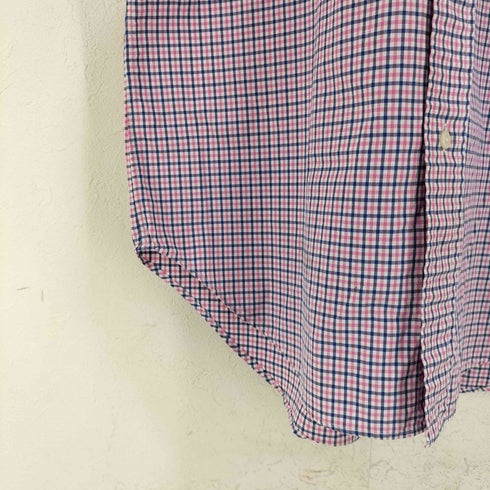 ラルフローレン RALPH LAUREN CLASSIC FIT ポニー刺繍 半袖 チェックBDシャツ メンズ JPN:S