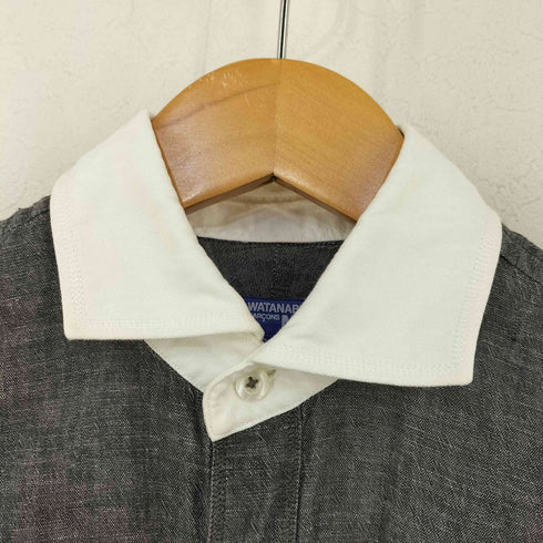 ジュンヤワタナベコムデギャルソンマン JUNYA WATANABE COMME des GARCONS MAN 09SS コットンリネン 半袖シャツ メンズ SS
