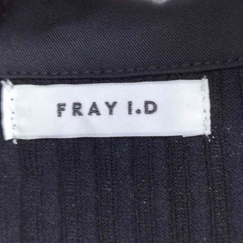 フレイアイディー FRAY I.D シャツカラーリブニットワンピース レディース ONE SIZE