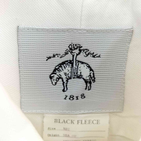 ブルックスブラザーズ BROOKS BROTHERS USA製 BLACK FLEECE ボタンダウン 半袖 シャツ メンズ