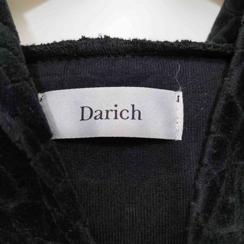 ダーリッチ Darich エンボスDRベロアパーカー レディース FREE