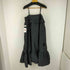ヌキテパ NE QUITTEZ PAS Poly Dupion Strap Frilled Dress レディース