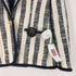ローレンラルフローレン LAUREN RALPH LAUREN ロゴワッペン ストライプ 金ボタン コットン ツイード 1B テーラードジャケット レディース O