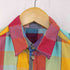 アーペーセー A.P.C. エポレット マドラスチェック半袖シャツ メンズ JPN:M