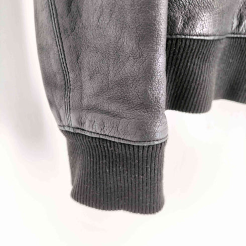 harlem rounge レザージップフーディー メンズ JPN:M