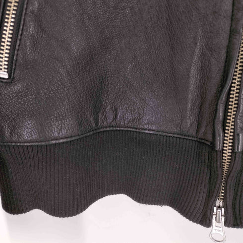 harlem rounge レザージップフーディー メンズ JPN:M