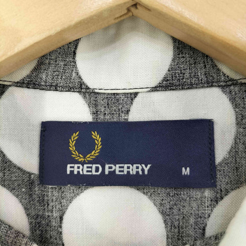 フレッドペリー FRED PERRY コインドット半袖布帛シャツ メンズ JPN:M