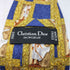 クリスチャンディオール Christian Dior MONSIEUR フランス製 水墨画 壁画 チェック 柄 ネクタイ メンズ