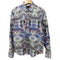 ピーエスポールスミス PS Paul Smith 総柄 L/S シャツ PS刻印ボタン メンズ import:M