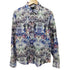 ピーエスポールスミス PS Paul Smith 総柄 L/S シャツ PS刻印ボタン メンズ import:M