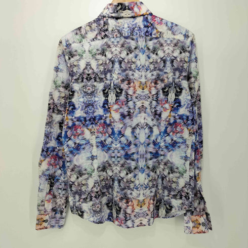 ピーエスポールスミス PS Paul Smith 総柄 L/S シャツ PS刻印ボタン メンズ import:M