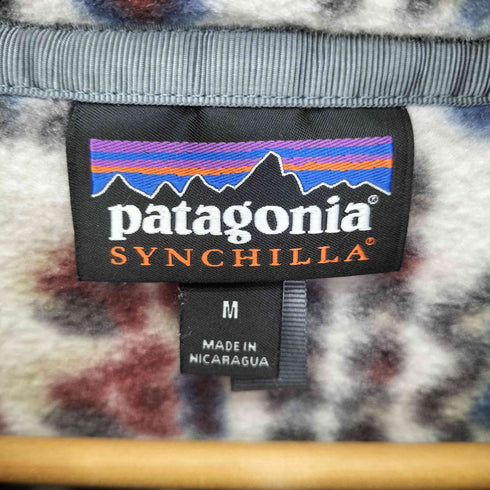 パタゴニア patagonia Lightweight Synchilla 総柄 メンズ import:M