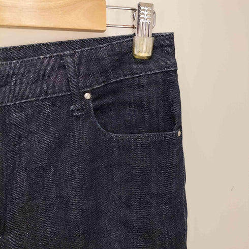 アダムエロペ Adam et Rope テーパードデニムパンツ レディース L