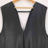 レイビームス Ray BEAMS フェイクレザーVネックノースリーブワンピース レディース JPN:0