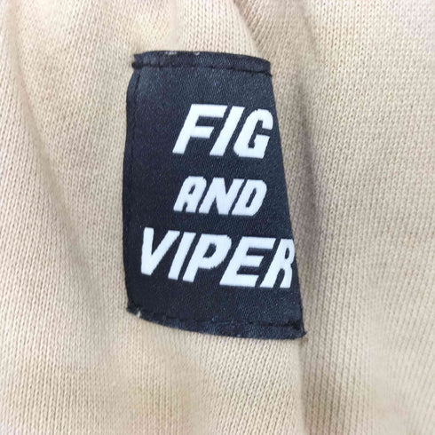 フィグアンドヴァイパー FIG&VIPER ダメージロゴワイドPT レディース FREE