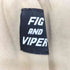 フィグアンドヴァイパー FIG&VIPER ダメージロゴワイドPT レディース FREE