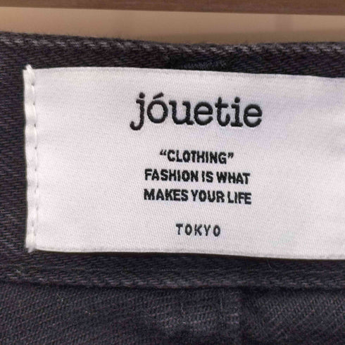 ジュエティ jouetie ハイウエストダメージワイドパンツ レディース JPN:M