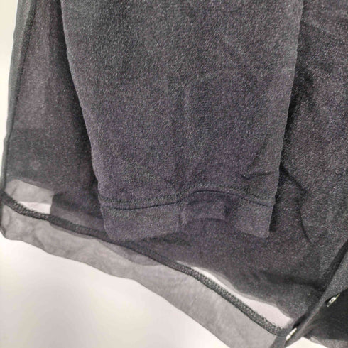 タオコムデギャルソン tao COMME des GARCONS 変形シアーレイヤードシャツ 光沢 レディース JPN:M