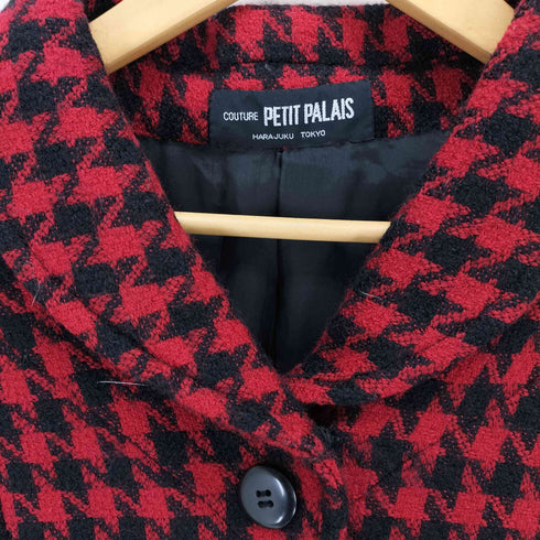 petit palais 原宿 千鳥格子 テーラードジャケット レディース
