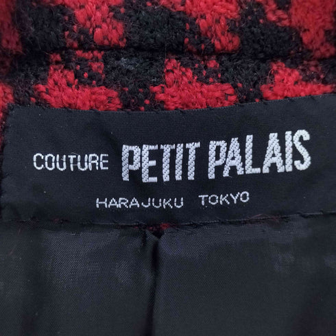 petit palais 原宿 千鳥格子 テーラードジャケット レディース