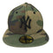ニューエラ NEW ERA 迷彩柄 59FIFTY ニームロゴ ウッドランドカモ ブラック メンズ 7 1/8