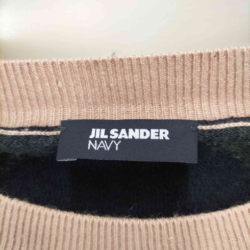 ジルサンダーネイビー JIL SANDER NAVY カシミヤニット レディース M