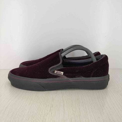 バンズ VANS ベロアスリッポン メンズ US:9