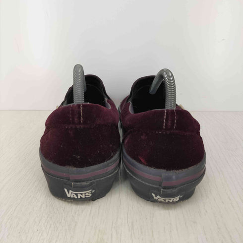 バンズ VANS ベロアスリッポン メンズ US:9