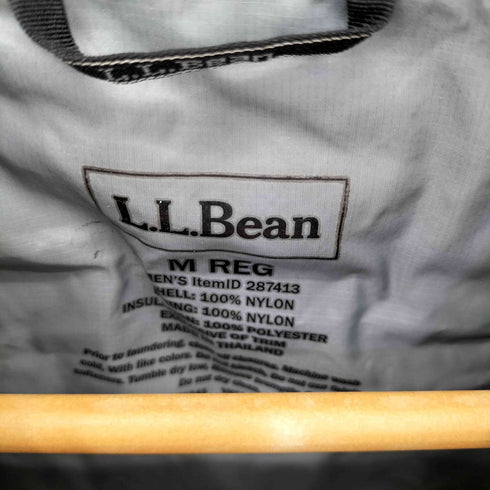 エルエルビーン L.L.Bean PrimLoft Packaway キルティングフーデッドジャケット メンズ M REG