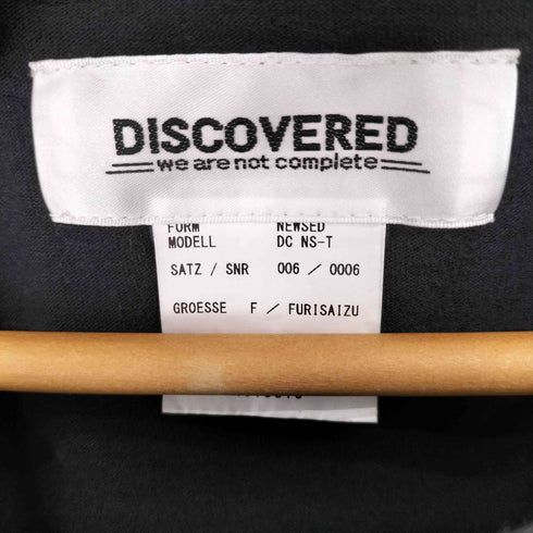 ディスカバード DISCOVERED Wide Band Tee リメイク カスタム S/S Tシャツ メンズ FREE