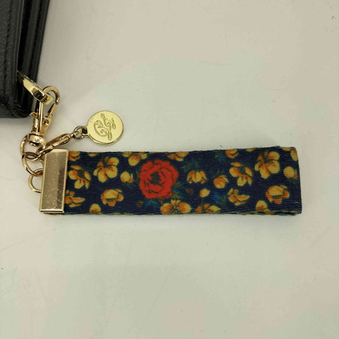 ポールアンドジョー PAUL&JOE ACCESSOIRES かぶせ長財布 クマ刺繍 レディース