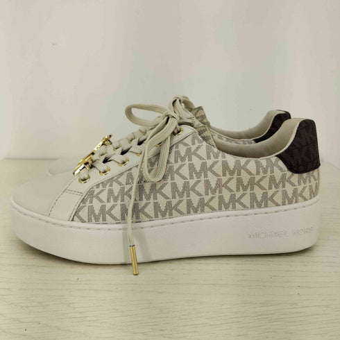 マイケルコース Michael Kors POPPY LACE UP VANILLA レディース US:6