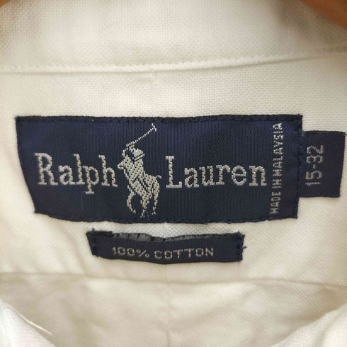 ラルフローレン RALPH LAUREN ワンポイント刺繍ボタンダウンシャツ メンズ 15-32