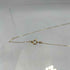 COCOSHNIK ダイヤ 0.05ct K10 イエロー 刻印 ネックレス レディース