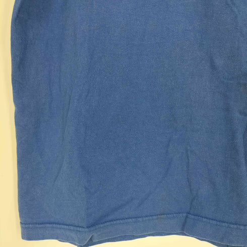 CRU USA製 ロゴプリント クルーネックTシャツ メンズ import:L
