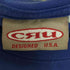 CRU USA製 ロゴプリント クルーネックTシャツ メンズ import:L