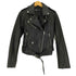 ザラ ZARA FAUX LEATHER JACKET フェイクレザー ダブル ライダース ジャケット レディース import:M