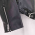 ザラ ZARA FAUX LEATHER JACKET フェイクレザー ダブル ライダース ジャケット レディース import:M