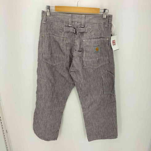 ジュンヤワタナベコムデギャルソンマン JUNYA WATANABE COMME des GARCONS MAN 22SS AD2021 ヒッコリーストライプペインターパンツ メンズ JPN:S