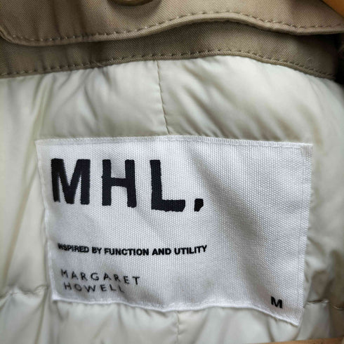 エムエイチエル MHL. ダウンライナー付きステンカラーコート レディース M