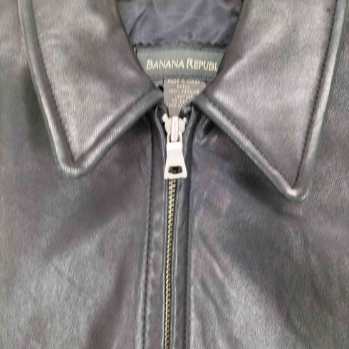 バナナリパブリック BANANA REPUBLIC 90~00S レザースウィングトップ レディース SX