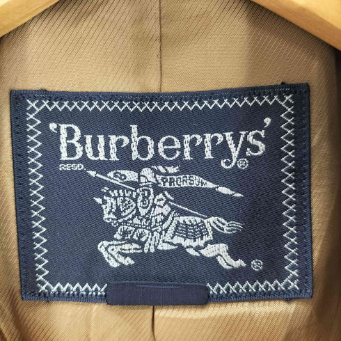 バーバリーズ BURBERRYS ライダース型ウールコート レディース JPN:L