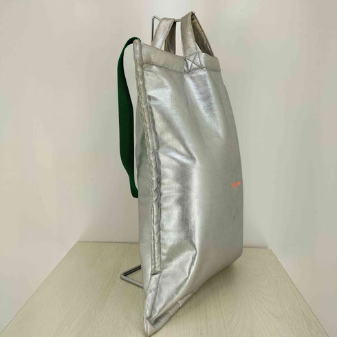 エフィレボル .efiLevol Silver x Fur Shoulder Tote Bag シルバー×ファーショルダートートバッグ メンズ