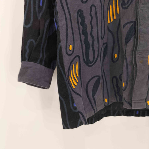 ランセル LANCEL 90S L/S デザインシャツ メンズ import:M