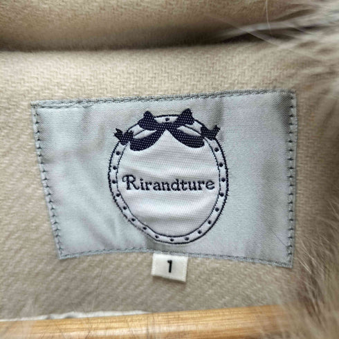 リランドチュール Rirandture ファーリランドチュールダッフルコート レディース JPN:1