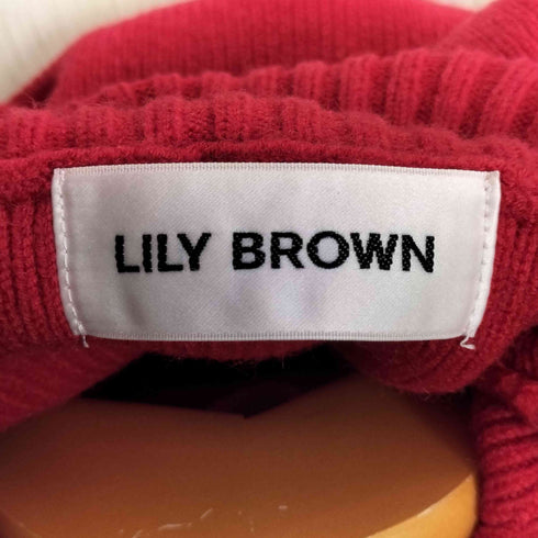 リリーブラウン Lily Brown マルチウォーマーニットプル レディース ONE SIZE