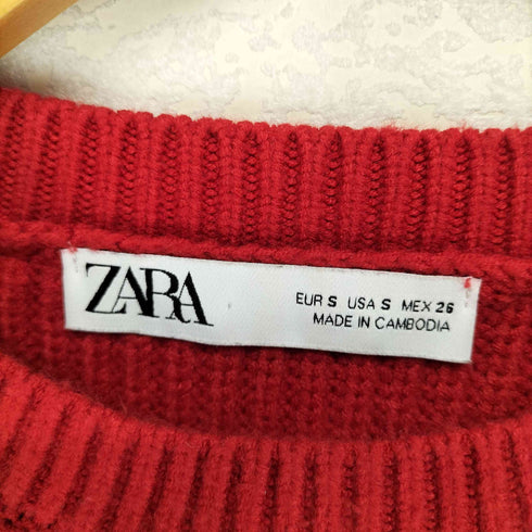 ザラ ZARA ショートニット レディース JPN:S