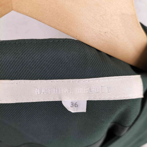 ナチュラルビューティーベーシック NATURAL BEAUTY BASIC ヴァインレーゼギャバワンピース レディース JPN:36