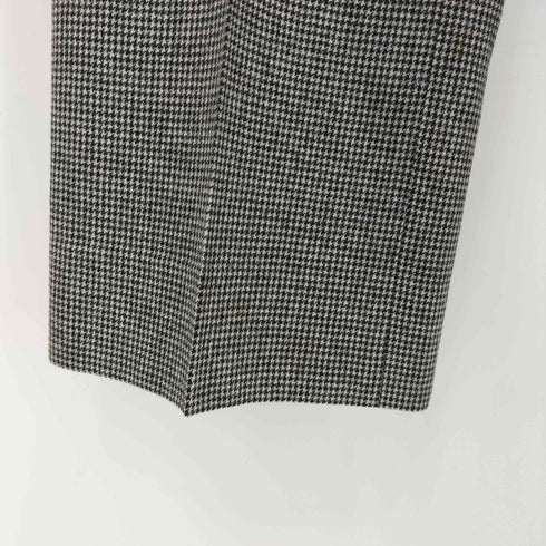 ピエールカルダン pierre cardin 00S ウール 千鳥格子 センタープレス スラックスパンツ メンズ